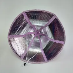 کلاه حصیری تاشو وارداتی حصیر طبیعی (KLT-T1157)