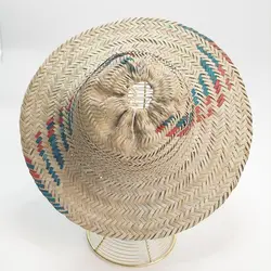 کلاه حصیری دستبافت ایرانی - عمده (KLT-1437)