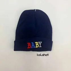 کلاه نوزادی تریکو BABY - عمده (KLT-1712) – کلاهت