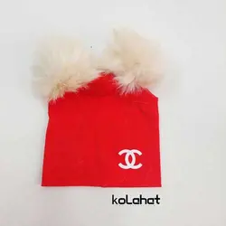 کلاه بچگانه تریکو پوم دار (KLT-T1700)