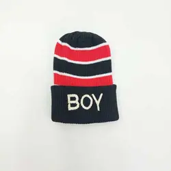 کلاه پسرانه گلدوزی راه راه - عمده (KLT-1727) – کلاهت