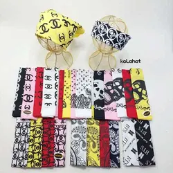 دستمال سر باندانا چاپی - عمده (KLT-1837) – کلاهت