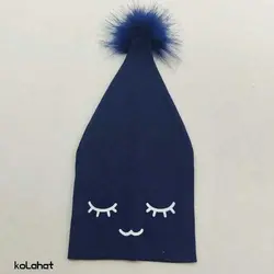 کلاه شیطونی پوم دار طرح پلک (KLT-M1851)