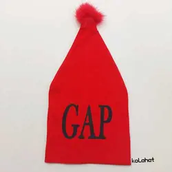 کلاه بچگانه شیطونی پوم دار طرح گپ (KLT-H1851)