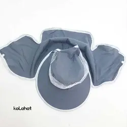 کلاه زنبوری شال دار دکمه ای (KLT-T926)