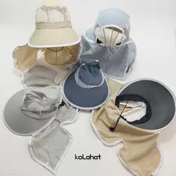 کلاه زنبوری شال دار دکمه ای (KLT-T926)