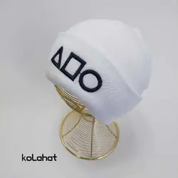 کلاه بافت سفید و مشکی اعلا (KLT-T2065) – کلاهت