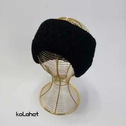 هدبند بافت مشکی مردانه (KLT-T2104) – کلاهت