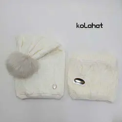 کلاه و شال گردن زنانه رینگی - عمده (KLT-2109) &ndash; کلاهت