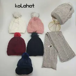 کلاه و شال گردن زنانه مدل شیطونی - عمده (KLT-2134) – کلاهت
