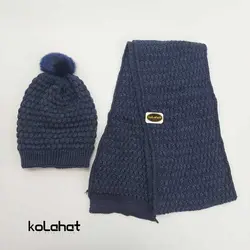 کلاه و شال گردن شیطونی زنانه - عمده (KLT-2136) – کلاهت