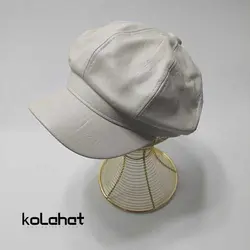 کلاه کاپیتانی زنانه چرم (KLT-T2162) – کلاهت