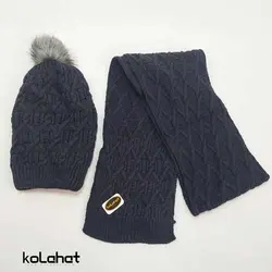 کلاه و شال گردن زنانه (KLT-T2182) – کلاهت