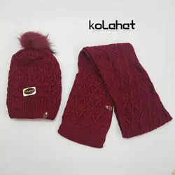کلاه و شال گردن زنانه (KLT-T2182) – کلاهت