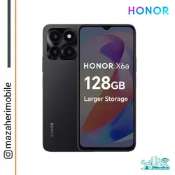 گوشی موبایل انر مدل Honor X6A دوسیمکارت رام 4 حافظه 128 گیگابایت+ گوگل پلی سرویس