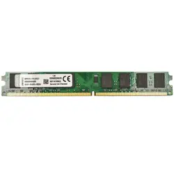 رم دسکتاپ DDR2 تک کاناله 800 مگاهرتز کینگستون مدل KVR800ِ2N6-2G ظرفیت 2 گیگابایت