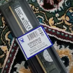 رم دسکتاپ DDR2 تک کاناله 800 مگاهرتز کینگستون مدل KVR800ِ2N6-2G ظرفیت 2 گیگابایت