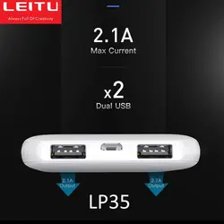 شارژر همراه لیتو مدل LP35 ظرفیت 10000 میلی آمپر ساعت