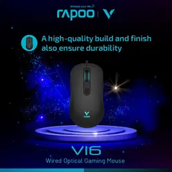 ماوس باسیم گیمینگ رپو مدل V16