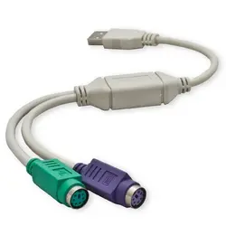 کابل تبدیل PS2 به USB ای نت 0.3 متری