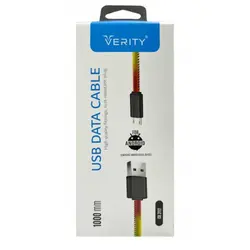 کابل تبدیل USB به MicroUSB وریتی مدل CB3112 طول 1 متر