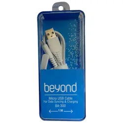 کابل تبدیل USB به microUSB بیاند مدل BA-300 طول 1 متر