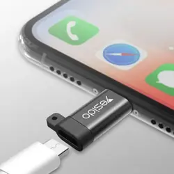مبدل microUSB به لایتنینگ یسیدو مدل GS05