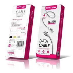 کابل تبدیل USB به microUSB تسکو مدل TC 62N طول 1 متر