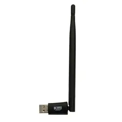 کارت شبکه USB بی سیم کی نت مدل 5DBi 300Mb به همراه آنتن