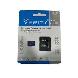 کارت حافظه وریتی ظرفیت 32GB به همراه آداپتور SD