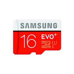 کارت حافظه‌ سامسونگ ظرفیت 16GB به همراه آداپتور SD