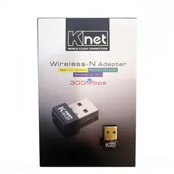 دانگل کارت شبکه usb بی سیم کی نت مدل SOFT-300