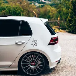 برچسب بدنه خودرو طرح گربه کد Sg002M