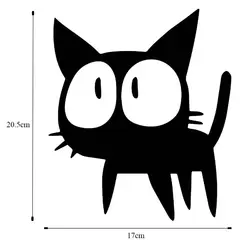 برچسب بدنه خودرو طرح گربه کد b201