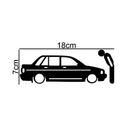 برچسب بدنه خودرو طرح احترام به ماشین پراید کد M275