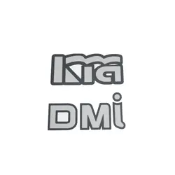 برچسب خودرو کیا پرچم کد KD مجموعه 2 عددی