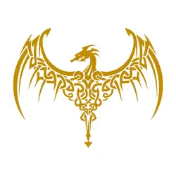 برچسب بدنه خودرو مدل اژدها کد 4233