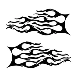 برچسب بدنه خودرو طرح بغل لوگو ماشین کد M229 بسته دو عددی