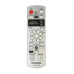 کنترل ویدئو پروژکتور پاناسونیک مدل N2QAYB000260 - بررسی و خرید کنترل پروژکتور