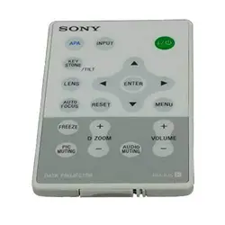 کنترل ویدئو پروژکتور سونی مدل VPL-CX150 - کنترل دیتا پروژکتور