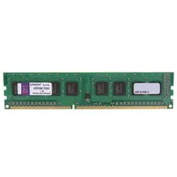رم دسکتاپ 4 گیگ کینگستون مدل DDR3 1600 - قیمت رم KINGSTON