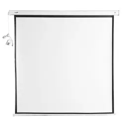 خرید، پرده نمایش برقی پروژکتور اسکوپ سایز 250*250 - صدرا کامپیوتر