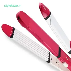 اتو مو سه کاره باراباس نانو با سیم ۲ متری گرم شدن ۳۰ ثانیه صفحات سرامیکی و ۲۰۰ درجه دما مدل BARABASNONO ST3350