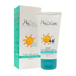 کرم ضد آفتاب کودک spf-40 مدیسان - صد قلم