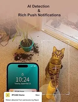 دوربین لامپی دو لنز SPACE با اپلیکیشن گوشی + مکالمه ۲ طرفه