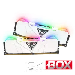 16G 3200 Viper DUAL WHITE RGBرم.