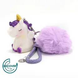 جا کلیدی توپ پشمالو یونیکورن - لوازم جانبی موبایل | سی کاور