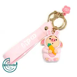 جاکلیدی عروسکي خوک بزرگ - لوازم جانبی موبایل | سی کاور