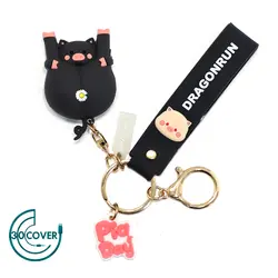 جاکلیدی عروسکي پشت خوک - لوازم جانبی موبایل | سی کاور