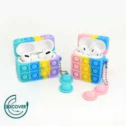 کاور ايرپاد رنگين کمان بابلي - لوازم جانبی موبایل | سی کاور